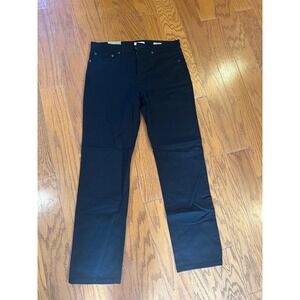 Goodfellow & Co Mens Straight Fit Black Chino Pants 32x32 NWT Stretch Cotton